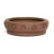 K4 round riveted pot brown
