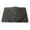 Rotating table in cast aluminium 600*450 mm