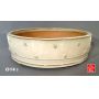 Round riveted Asian plant pot 50.5cm O14