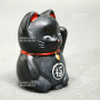 maneki neko black lucky charm cat