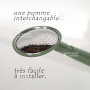 Arrosoir en plastique vert contenance 4 litres