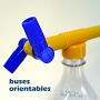 Spray attachment for soda bottle
