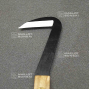 Carving tool for jin