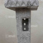 Lanterne granite 90 cm