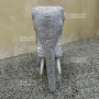 elephant en granite 55 cm.